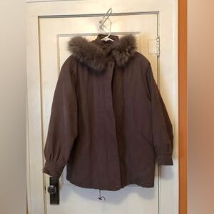 Forecaster Women’s Brown Puffer Jacket / Coat - size Medium - like New